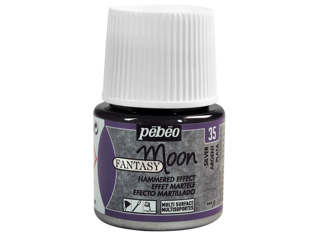 Fantasy Moon paint - Pébéo - Silver, 45 ml