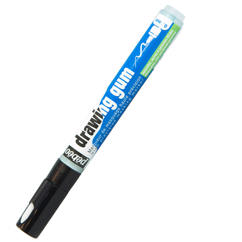 Peelable drawing gum, masking fluid pen - Pébéo - 0,7 mm, 5,5 ml