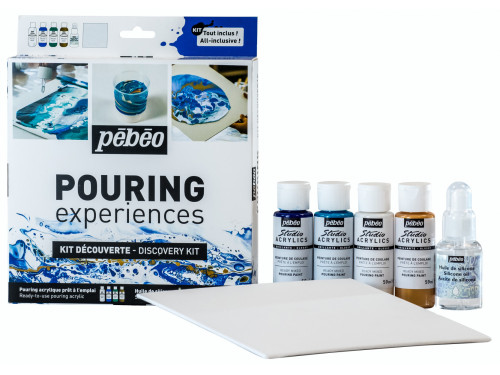 Zestaw do pouringu Pouring Experiences Discovery Kit - Pébéo - 6 szt.