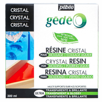 Kit Resina Cristal 150 ml - Perles & Co