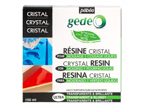Żywica epoksydowa Gédéo Bio Cristal Resin - Pébéo - krystaliczna, 150 ml