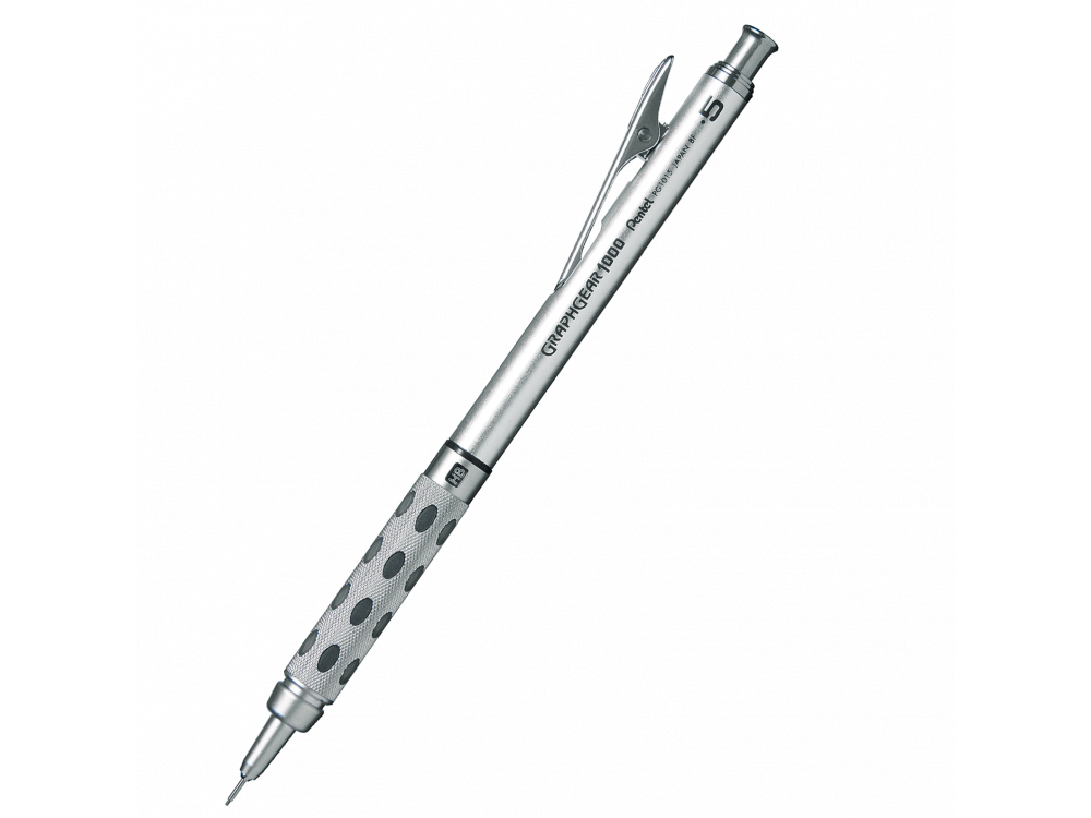 Ołówek automatyczny Graphgear 1000 - Pentel - srebrny, 0,5 mm