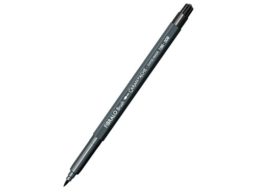 Pisak pędzelkowy Fibralo Brush - Caran d'Ache - 009, Black
