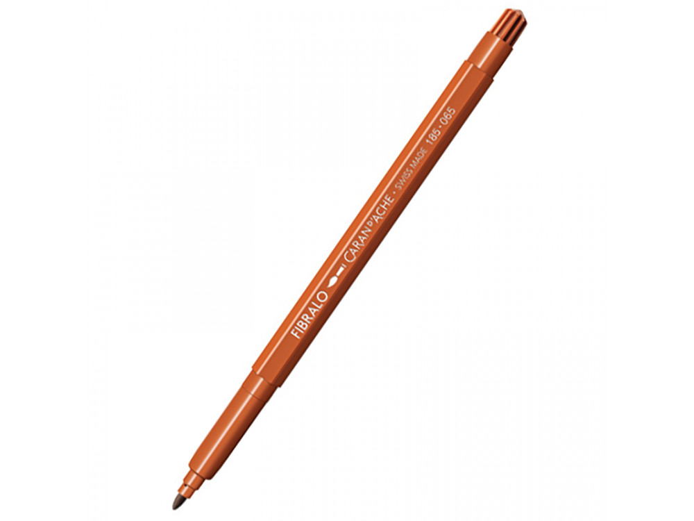 Fibralo Medium water-soluble pen - Caran d'Ache - 065, Russet