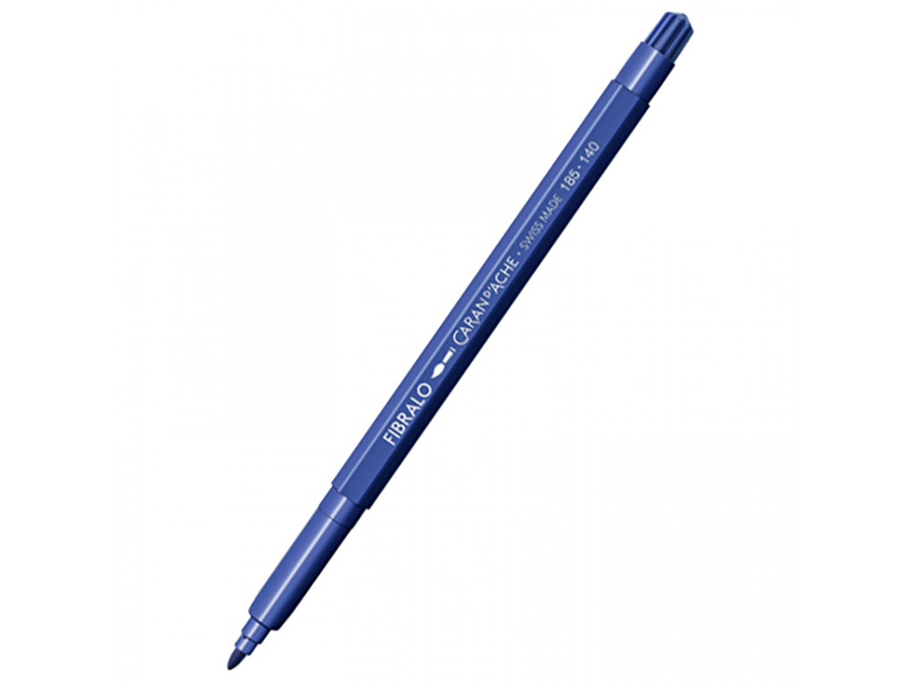 Fibralo Medium water-soluble pen - Caran d'Ache - 140, Ultramarine