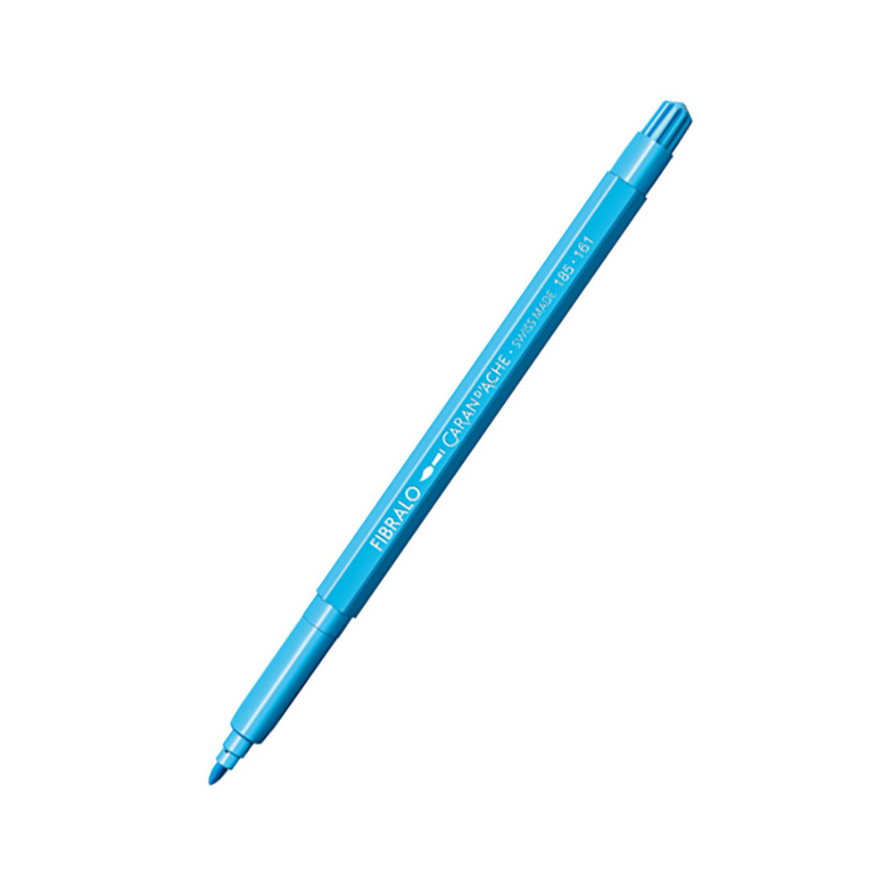 Fibralo Medium water-soluble pen - Caran d'Ache - 161, Light Blue