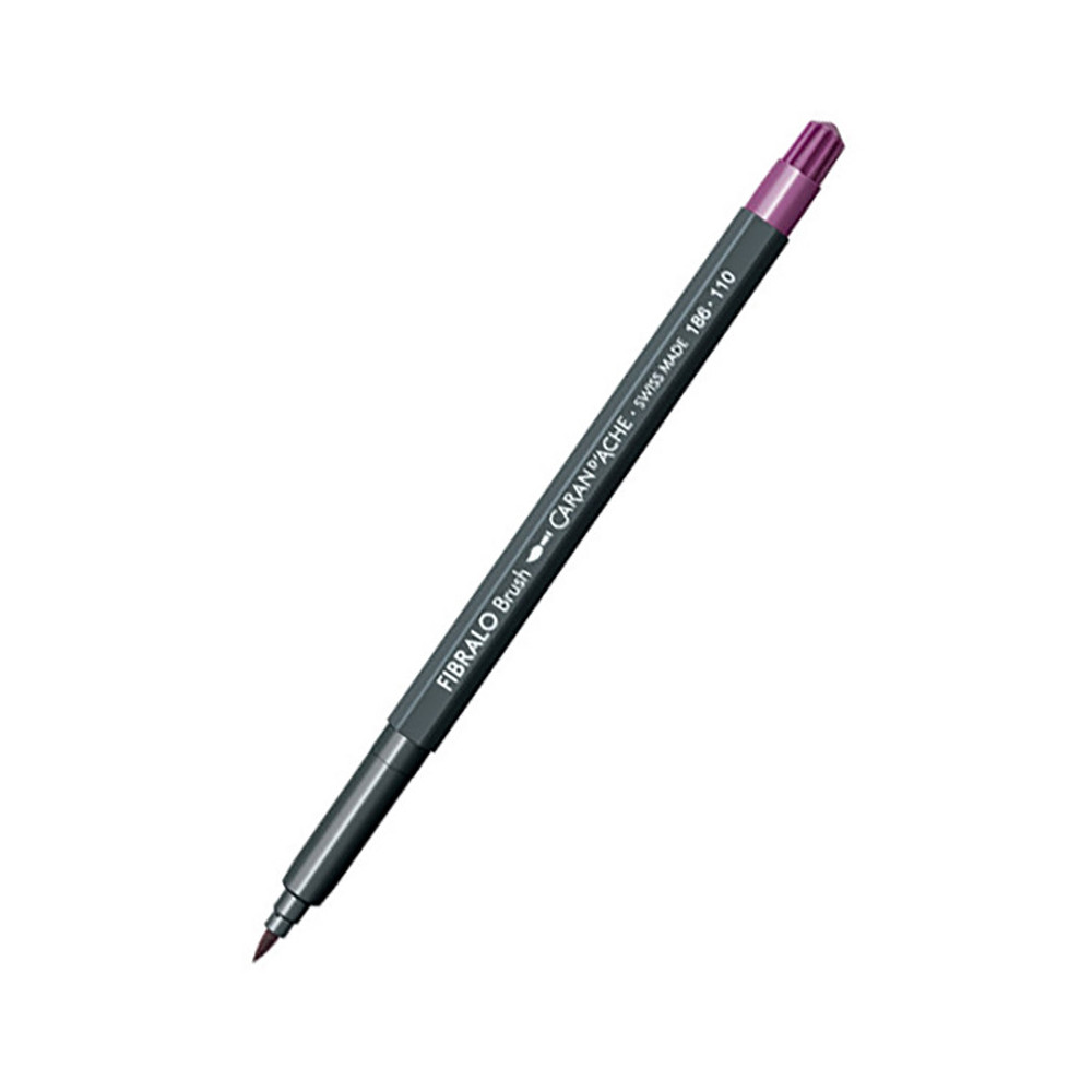 Fibralo water-soluble brush pen - Caran d'Ache - 110, Lilac