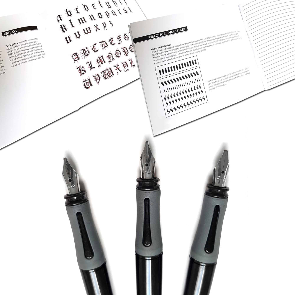 Calligraphy Pen Set - Zieler - 17 pcs