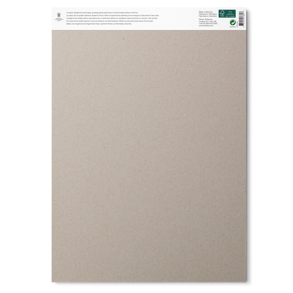 Bleedproof Marker Pad - Winsor & Newton - A3, 75 g, 50 sheets