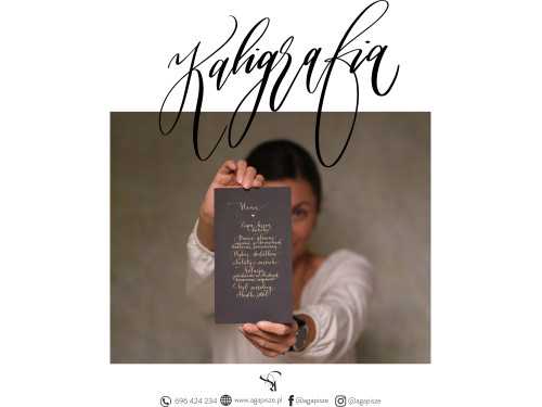 Calligraphy workshops with Agnieszka Węgrowska - PaperConcept