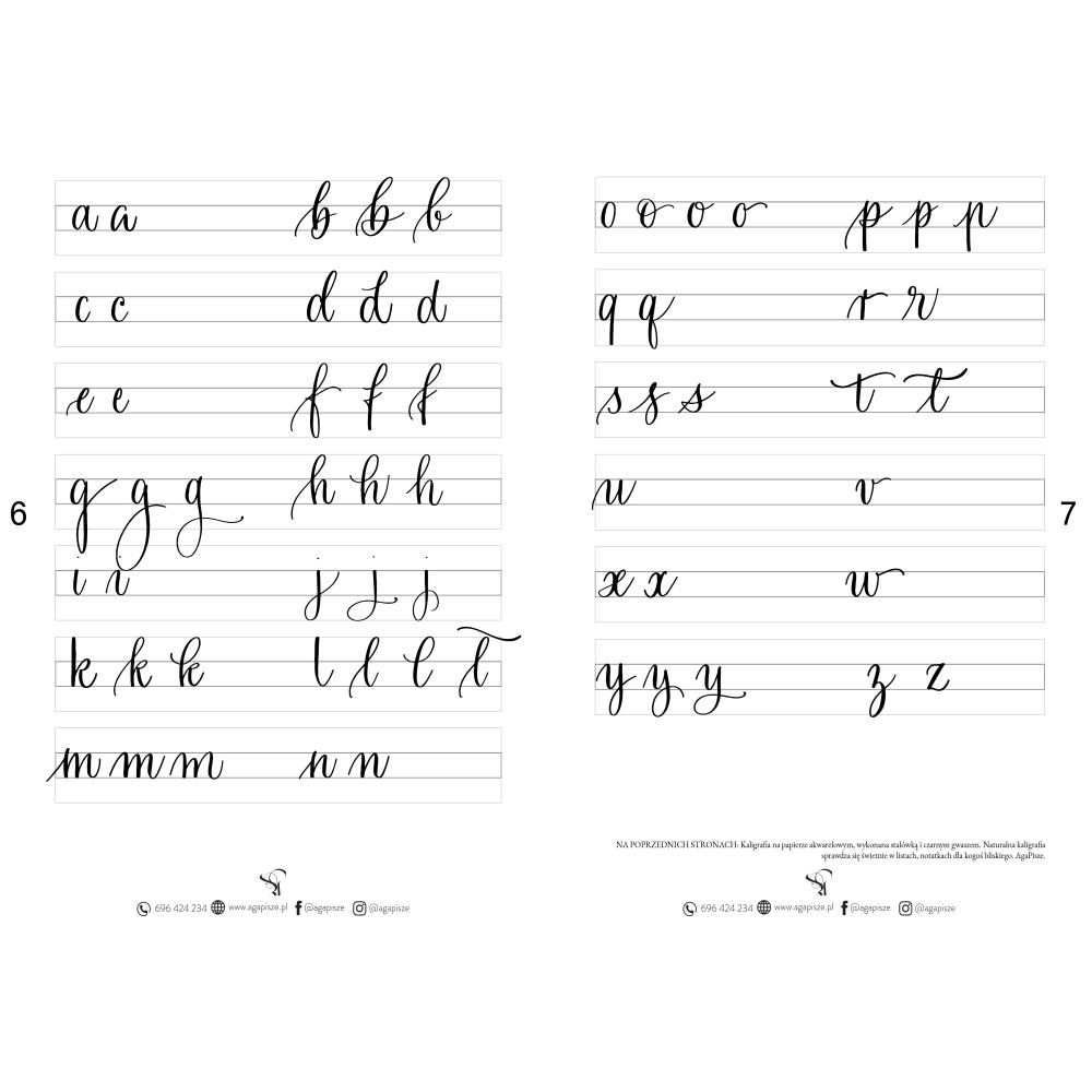 Calligraphy workshops with Agnieszka Węgrowska - PaperConcept