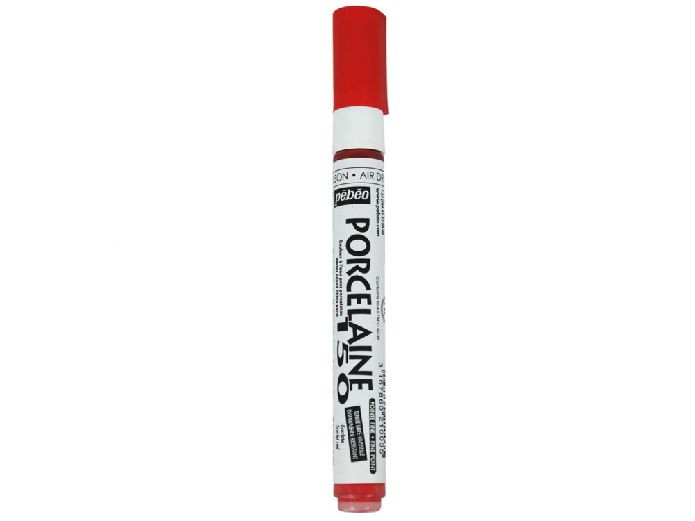 Marker do porcelany Porcelaine 150 - Pébéo - 0,7 mm, Scarlet Red