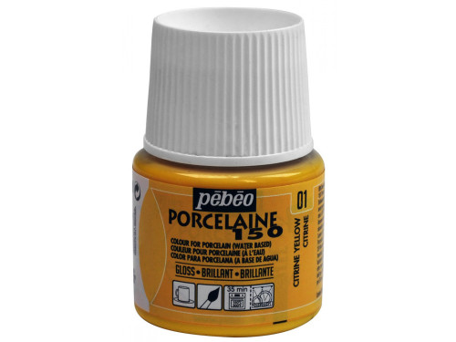 Paint for porcelain Porcelaine 150- Pébéo - Citrine, 45 ml