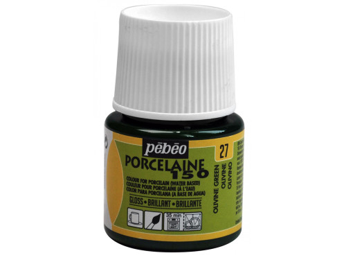 Farba do porcelany Porcelaine 150 - Pébéo - Olivine Green, 45 ml