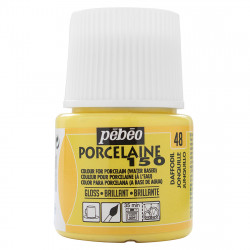 Farba do porcelany Porcelaine 150 - Pébéo - Daffodil, 45 ml