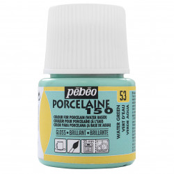 Paint for porcelain Porcelaine 150 - Pébéo - Water Green, 45 ml