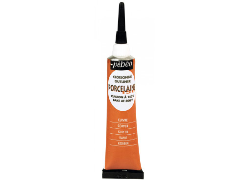 Outliner Porcelaine 150 for porcelain - Pébéo - Copper, 20 ml