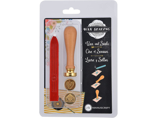 Zestaw do lakowania - Manuscript - Decorative Sealing Set Emotions