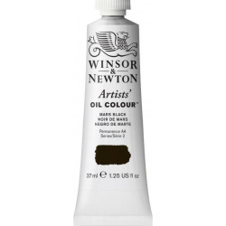 Farba olejna Artists' Oil Colour - Winsor & Newton - Mars Black, 37 ml