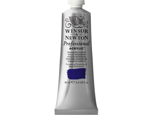 Acrylic paint Professional Acrylic - Winsor & Newton - Dioxazine Purple, 60 ml