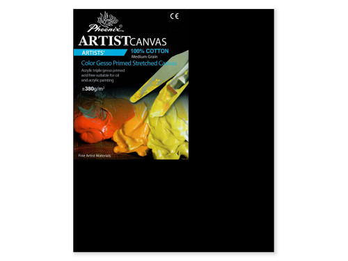 Stretched canvas Artist's - Phoenix - black, 30 x 40 cm