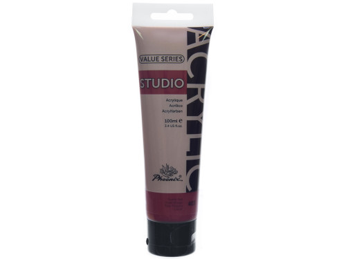 Acrylic paint Studio Acrylic - Phoenix - Purple Red 403, 100 ml