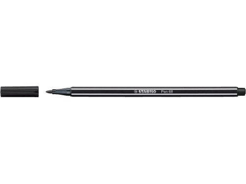 Pen 68 - Stabilo - Black, No. 46