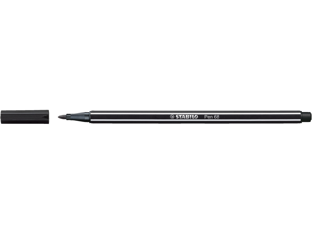 Pen 68 - Stabilo - Black, No. 46