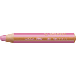 Woody 3 in 1 pencil - Stabilo - pink