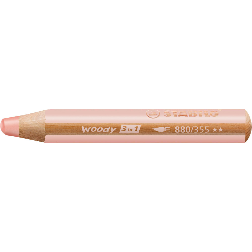 Woody 3 in 1 pencil - Stabilo - light pink
