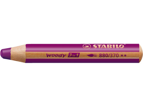 Woody 3 in 1 pencil - Stabilo - lila