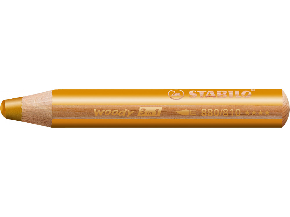 Woody 3 in 1 pencil - Stabilo - gold