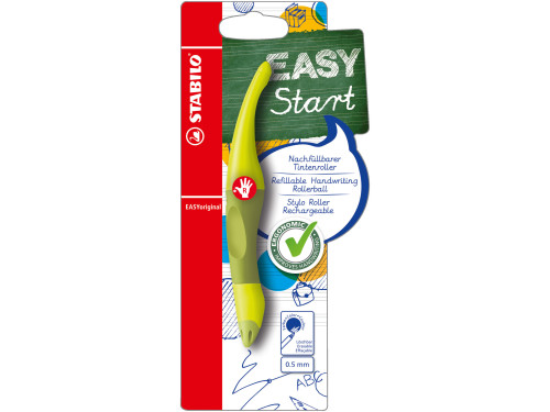Pióro kulkowe dla praworęcznych Easy Original Start - Stabilo - zielone