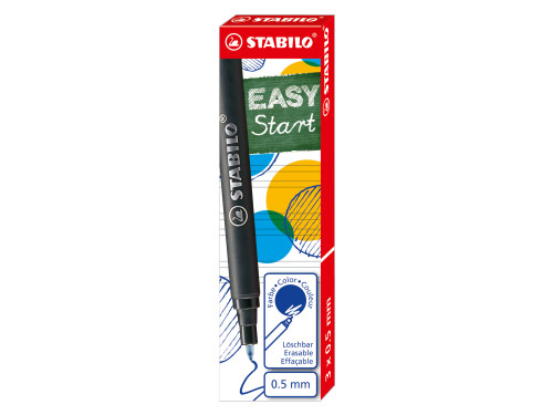 Wkład do długopisu Easy Original M - Stabilo - niebieski, 0,5 mm, 3 szt.