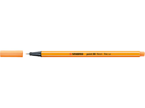 Point 88 fineliner - Stabilo - neon orange