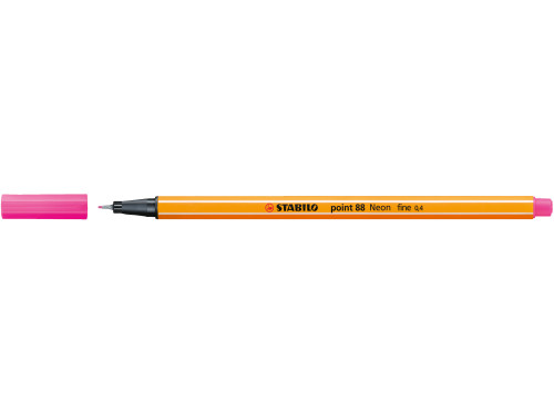 Point 88 fineliner - Stabilo - neon pink