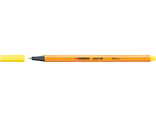 Point 88 fineliner - Stabilo - lemon yellow