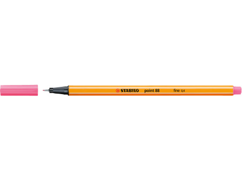 Point 88 fineliner - Stabilo - bright pink