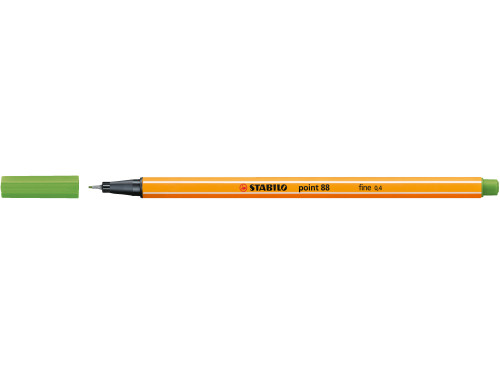 Point 88 fineliner - Stabilo - bright green