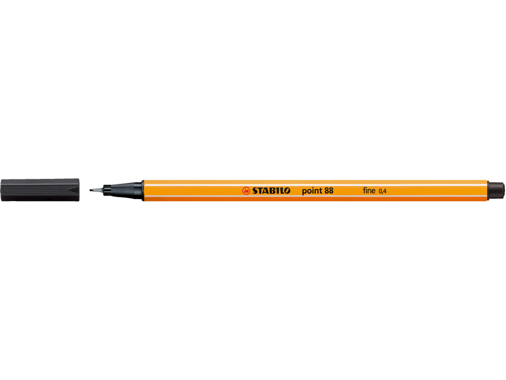 Point 88 fineliner - Stabilo - black