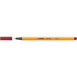 Point 88 fineliner - Stabilo - shadow red