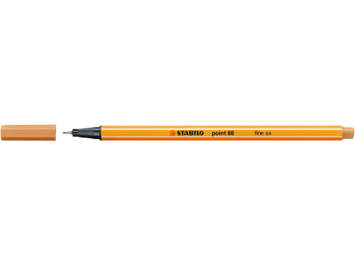 Point 88 fineliner - Stabilo - dark ocher