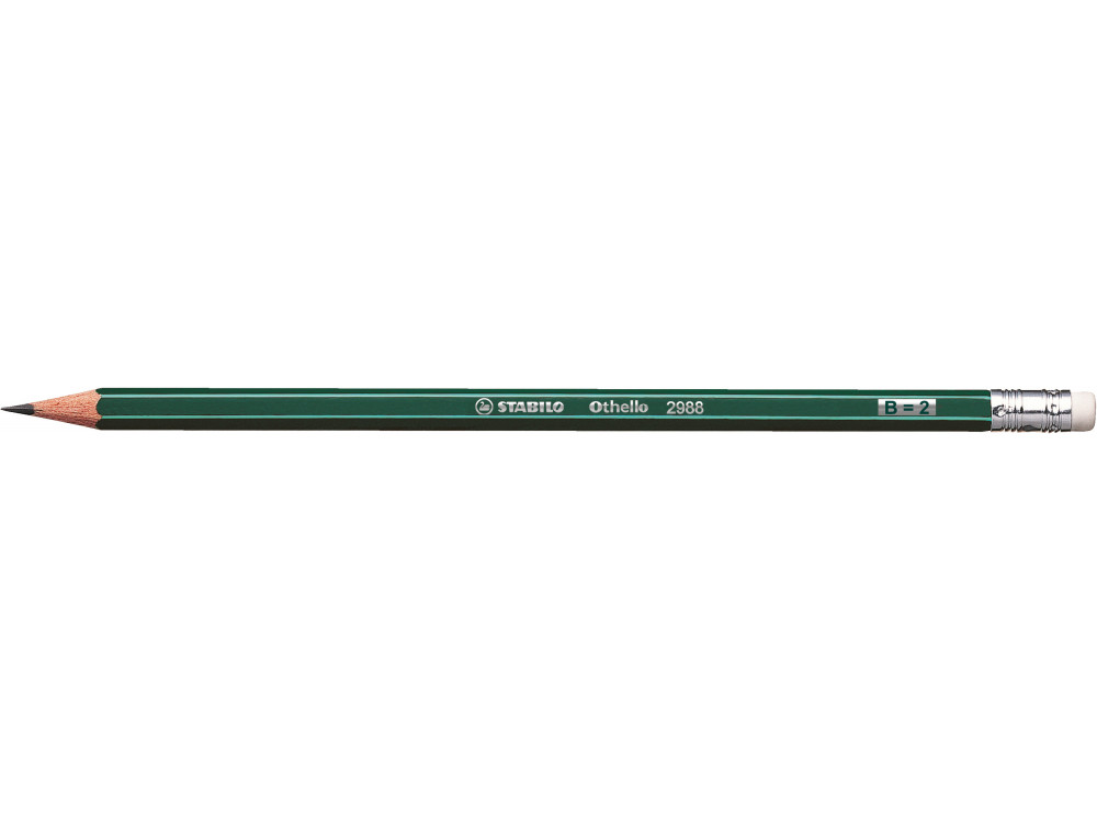 Othello pencil 2988 with eraser - Stabilo - B