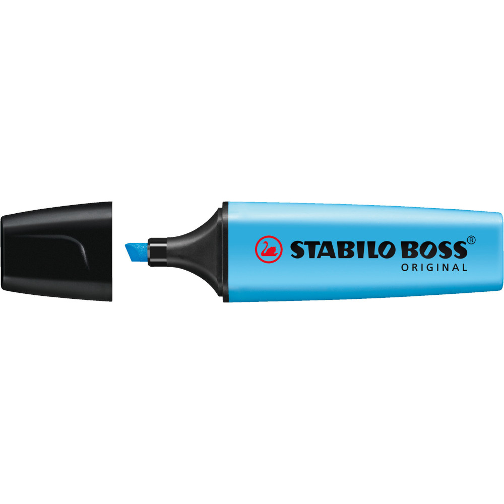 Boss highlighter - Stabilo - neon blue