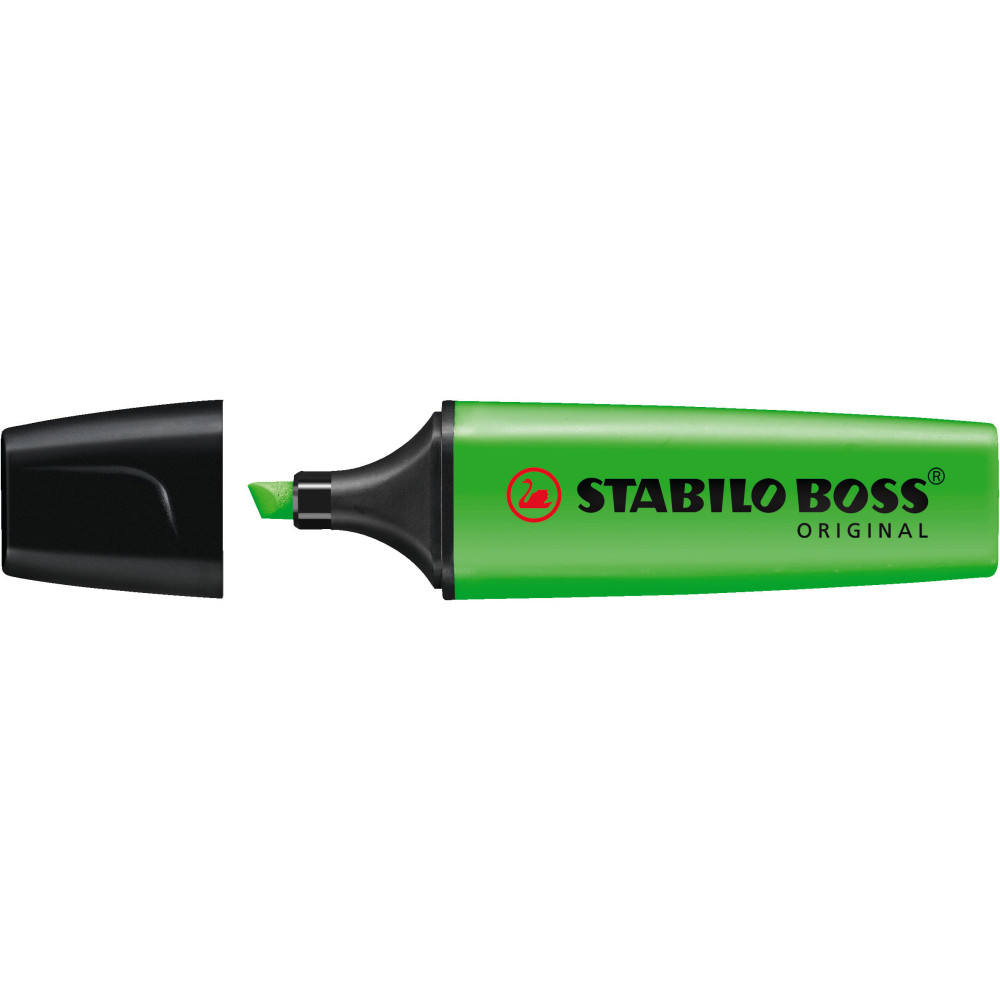 Zakreślacz neonowy Boss - Stabilo - zielony