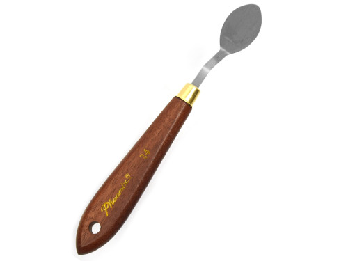 Painting spatula with wooden handle - Phoenix - no. 24
