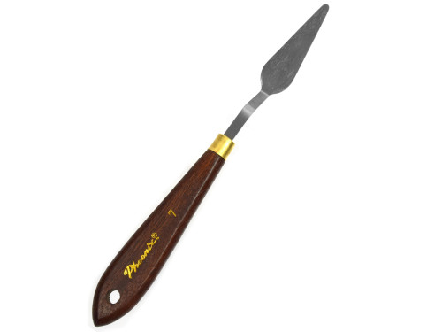 Painting spatula with wooden handle - Phoenix - no. 7