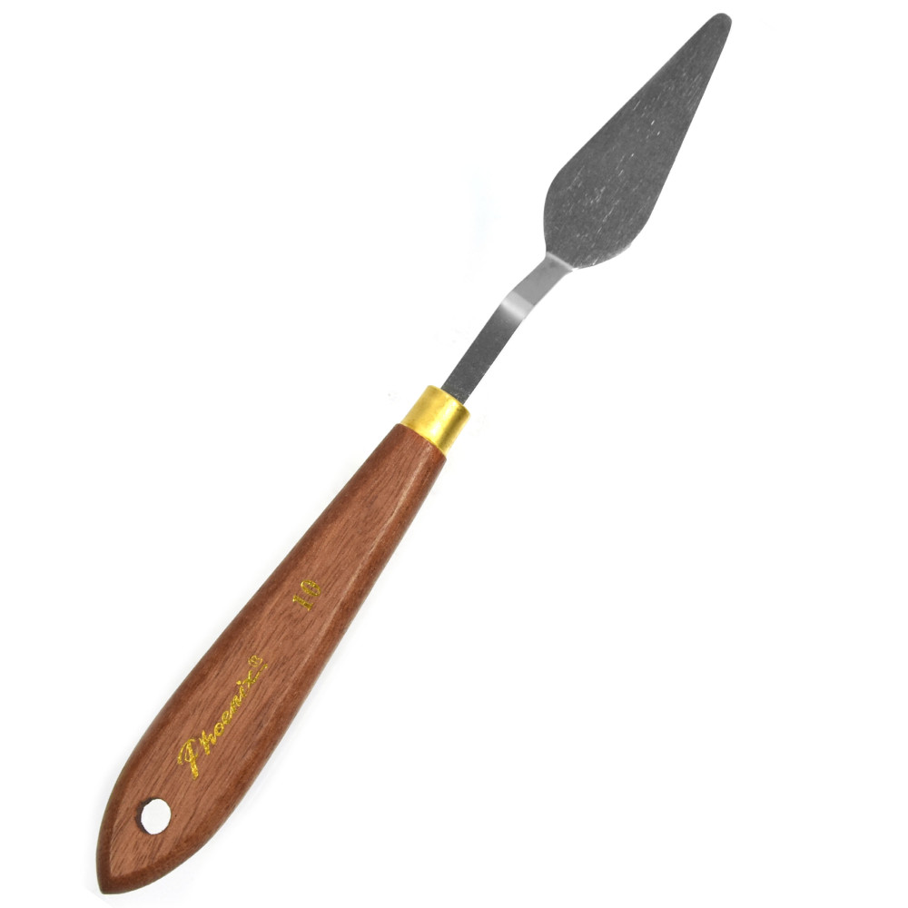Painting spatula with wooden handle - Phoenix - no. 10
