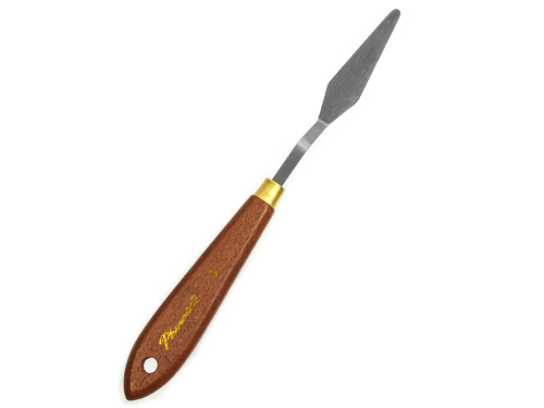 Painting spatula with wooden handle - Phoenix - no. 9