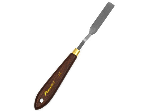 Painting spatula with wooden handle - Phoenix - no. 21